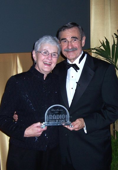 Dick Purtan and Gail, Wife at Radio Hall of Fame