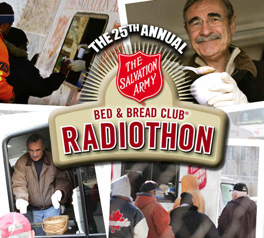 Dick Purtan, Salvation Army 2012, Bed & Bread Club